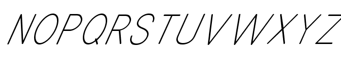 Classicplus Italic Font UPPERCASE