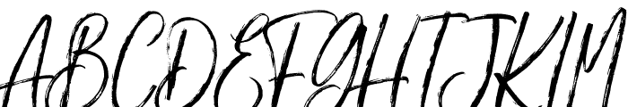 Classy Bissantine Script Font UPPERCASE
