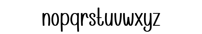 Classy Calligraphy Font LOWERCASE