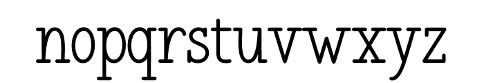 Classy Melody Serif Font LOWERCASE