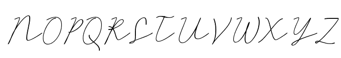 Clattery-Regular Font UPPERCASE