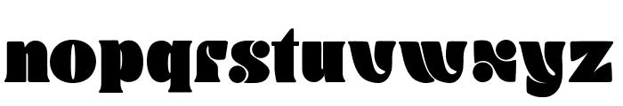 ClatuBold Font LOWERCASE