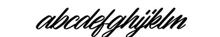 Clauster Italic Font LOWERCASE