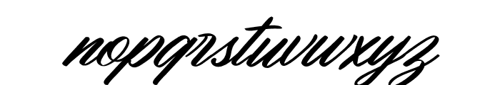 Clauster Italic Font LOWERCASE
