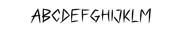 ClawMan Font LOWERCASE