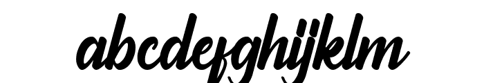 Claymale Font LOWERCASE
