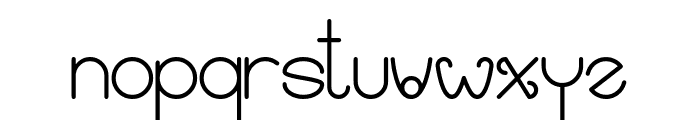 Cleandro Font LOWERCASE