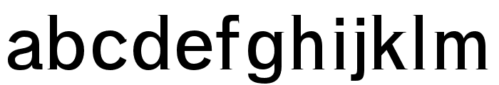 Cleantha-Regular Font LOWERCASE