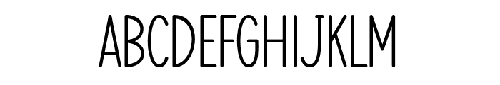 Cleany Font LOWERCASE