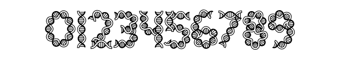 Clever Science DNA 2 Font OTHER CHARS