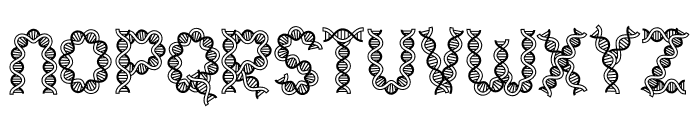 Clever Science DNA 2 Font UPPERCASE