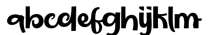Click Brother Regular Font LOWERCASE