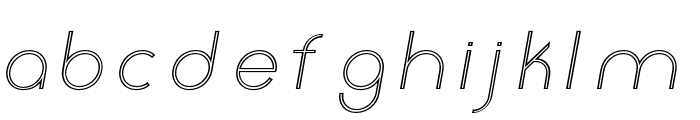 Click italic Italic Font LOWERCASE