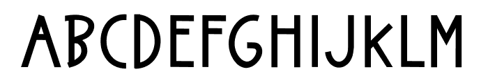 Climate Regular Font LOWERCASE