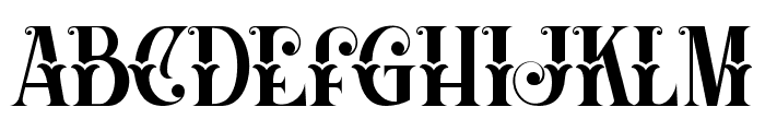 Climforia-Regular Font UPPERCASE