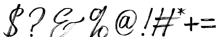 Clockbird Font OTHER CHARS