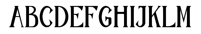 Clostas-Regular Font LOWERCASE