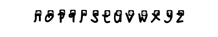 Clothes Regular Font LOWERCASE