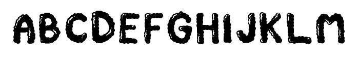 Cloud Fuffy Regular Font UPPERCASE