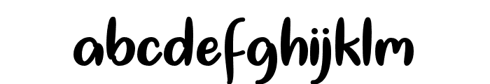 CloudCalligraphy Font LOWERCASE