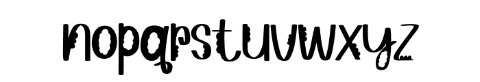 Cloumi Font LOWERCASE