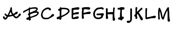 Cloven Regular Font UPPERCASE
