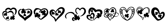 Clover Heart Font OTHER CHARS