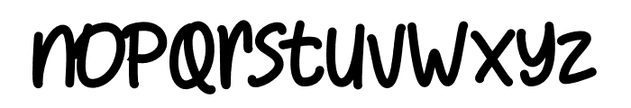 Club Style Font LOWERCASE
