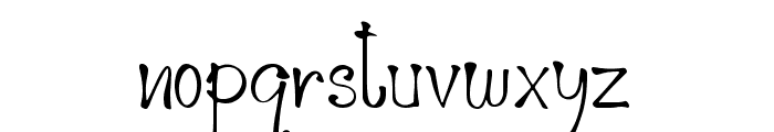 Cluella Font LOWERCASE