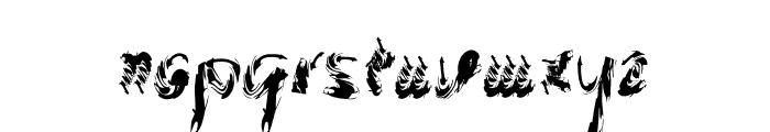 Clumed Font LOWERCASE