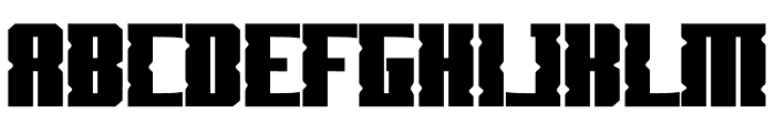 Cluntbrush Font LOWERCASE