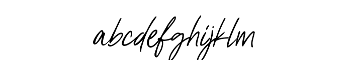Clutchy-Script Font LOWERCASE
