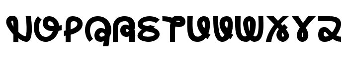 Cluvatura Bold Font UPPERCASE