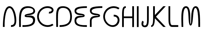 Cluvatura Light Font LOWERCASE