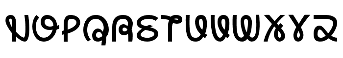 Cluvatura Medium Font UPPERCASE