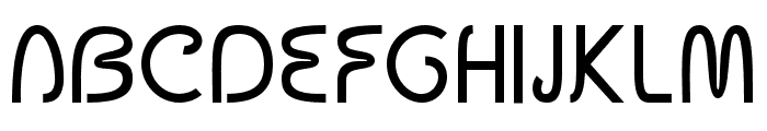 Cluvatura Regular Font LOWERCASE