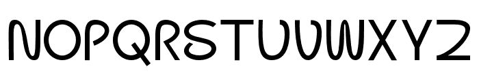 Cluvatura Regular Font LOWERCASE