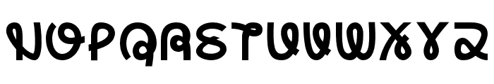 Cluvatura Semi Bold Font UPPERCASE