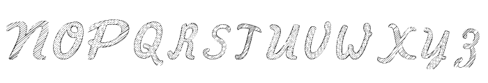 Cmv Pinstripe Regular Font UPPERCASE
