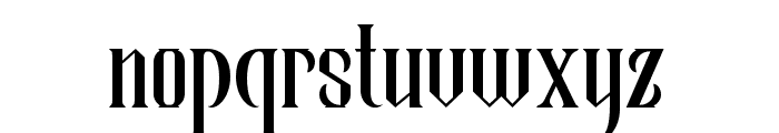 CoasterGhost-Regular Font LOWERCASE