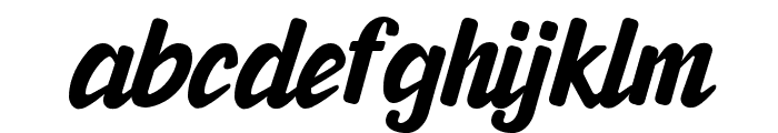 Coastfast Font LOWERCASE