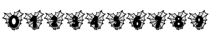 Cobweb Halloween Font OTHER CHARS