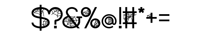 Cobwebs Nocturne Font OTHER CHARS
