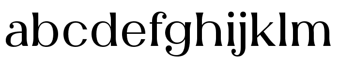 Coccina-Regular Font LOWERCASE