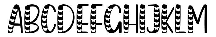 Coco Butterfly Font UPPERCASE