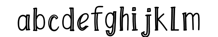 Coco Hawaiian Font LOWERCASE