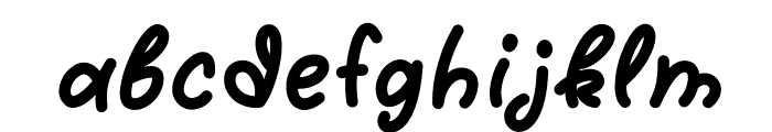 CocoHazelnut Font LOWERCASE
