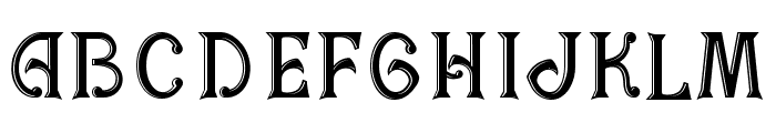 Coconic Regular Font UPPERCASE
