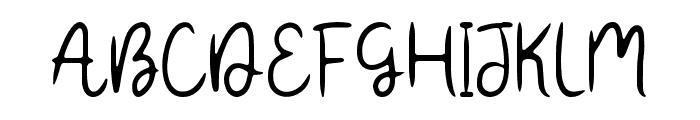 Coconut Tree Font UPPERCASE
