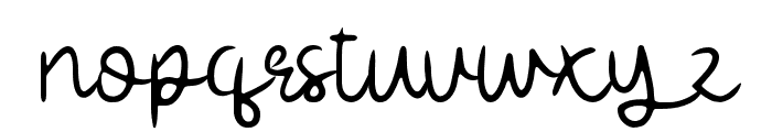 Coconut Tree Font LOWERCASE
